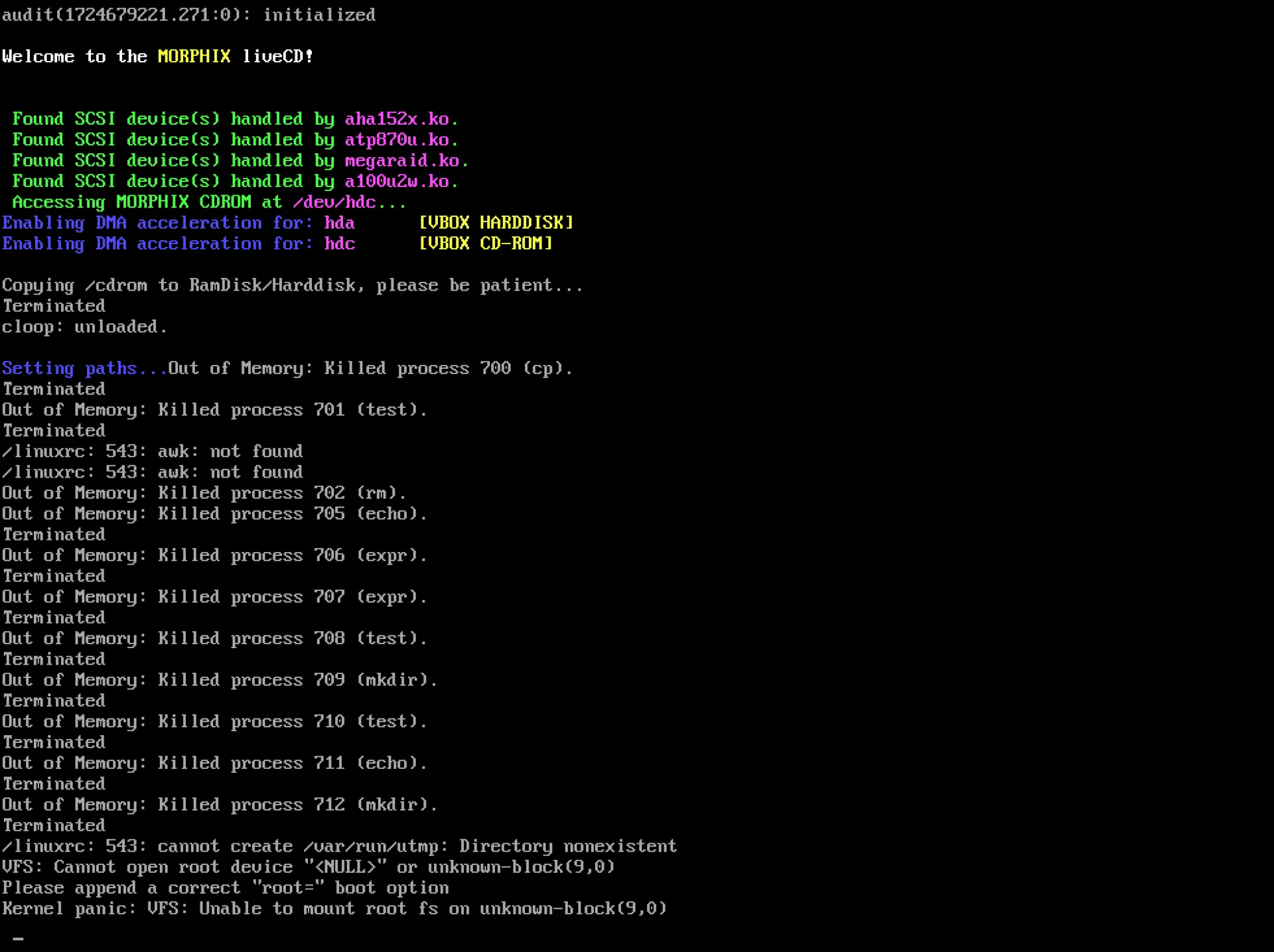 Kernel Panic